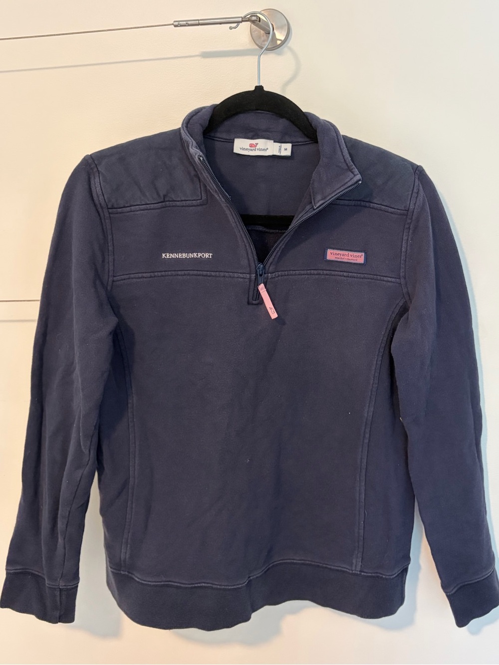 Vineyard Vines Slate Blue Half-Zip Sweatshirt
